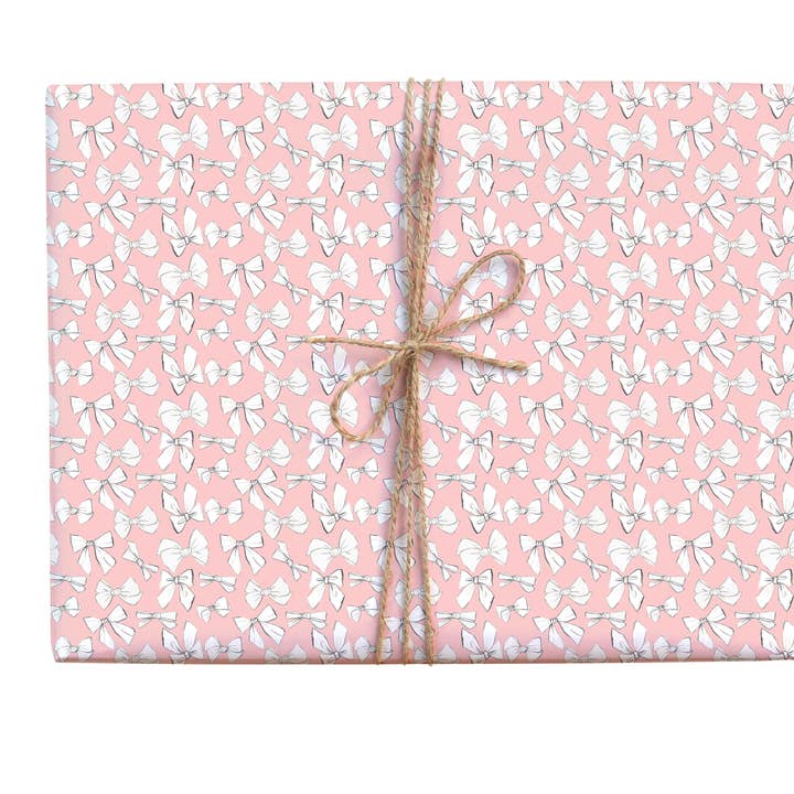 Rolo de Papel de Embrulho Clássico com Fita e Laço por atacado de Lana's Shop