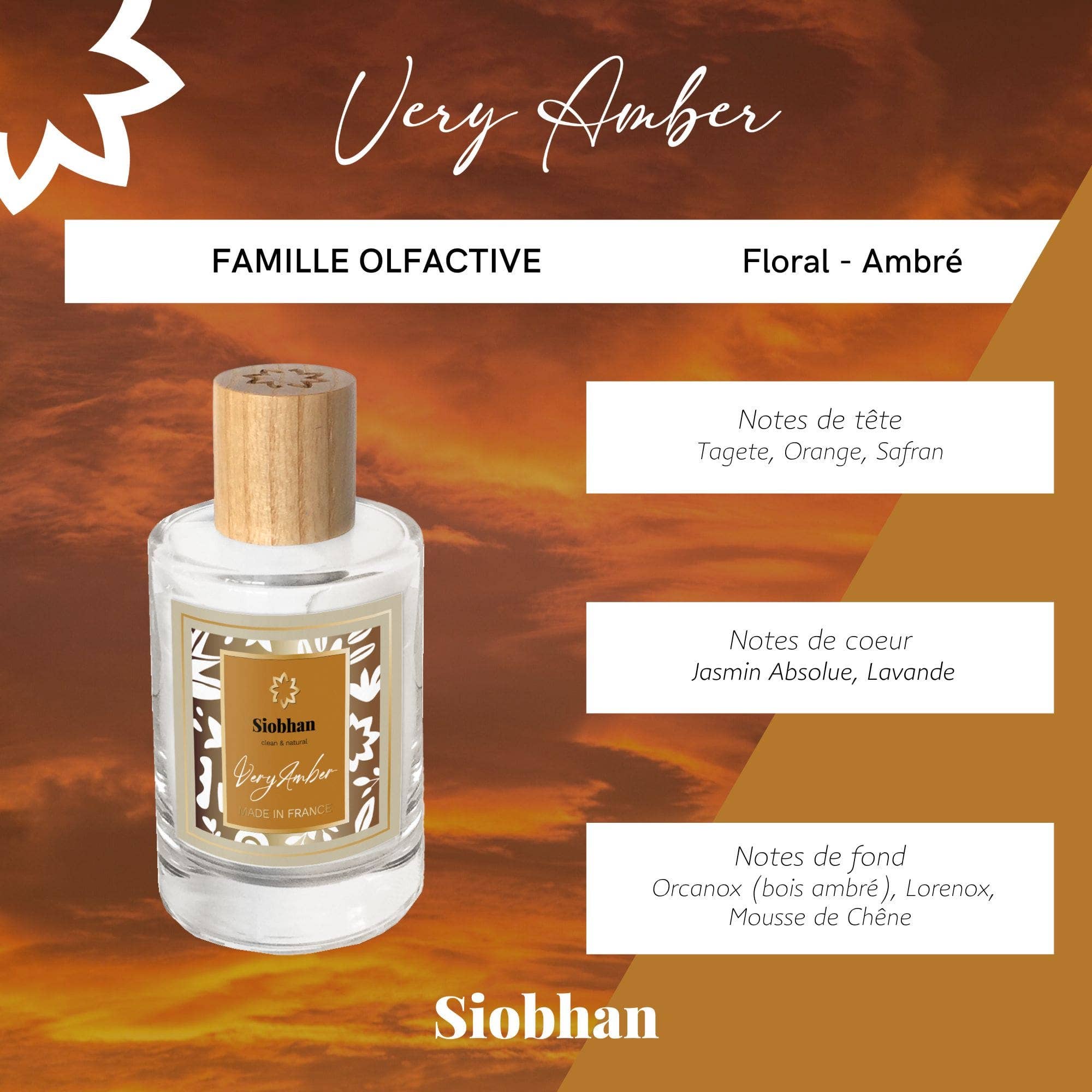 SIOBHAN - Wholesale Perfume/Eau de Toilette - SIOBHAN Very Amber Eau de Toilette 100 ml1