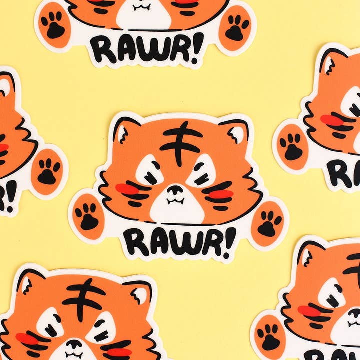 Tiger Boy Sticker for wholesale by The Moonborn