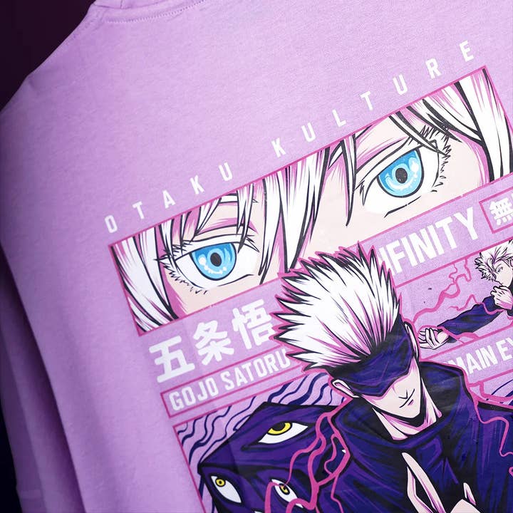 Gojo Oversize T shirt for wholesale by Otaku Kulture