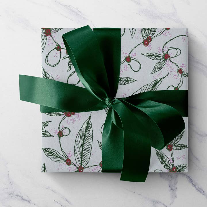 Green Holiday Gift Wrap for wholesale by Stoodles