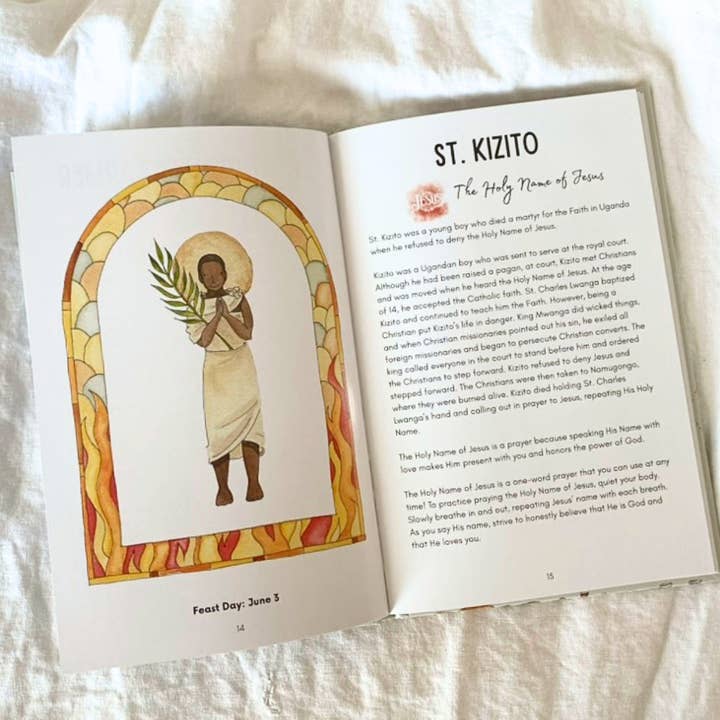 Catholic Sprouts LLC - Wholesale Religion Book - Praying with the Saints for Boys3