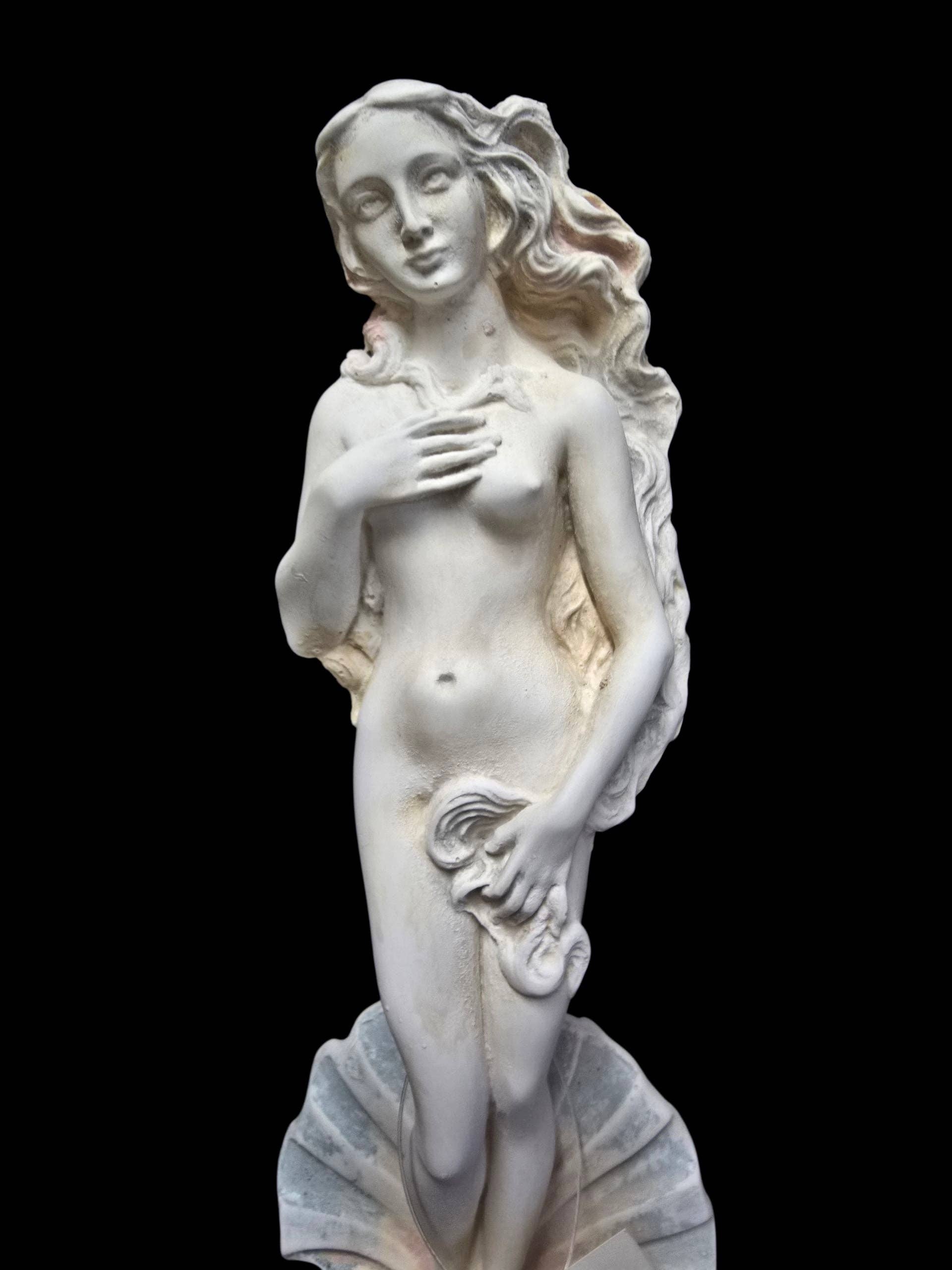 2 Greeks Inc - Wholesale Sculpture - Alabaster Statue of Aphrodite Anadyomene3