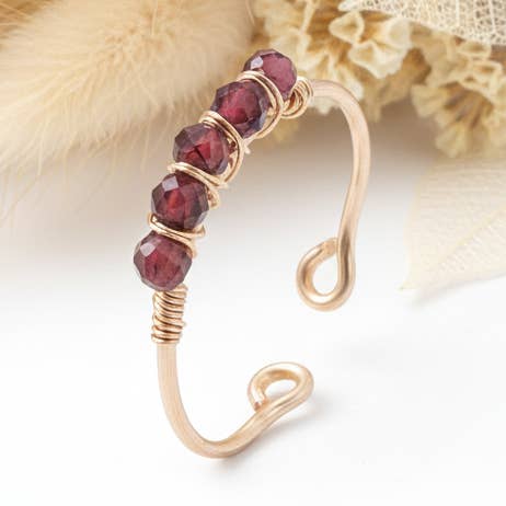 Granatstenring för wholesale av Produtos Namasté