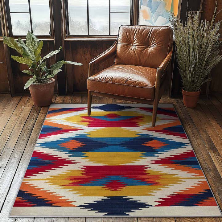 Well Woven x Crayola Adobe Dreams Multicolor Rug for wholesale by Well Woven