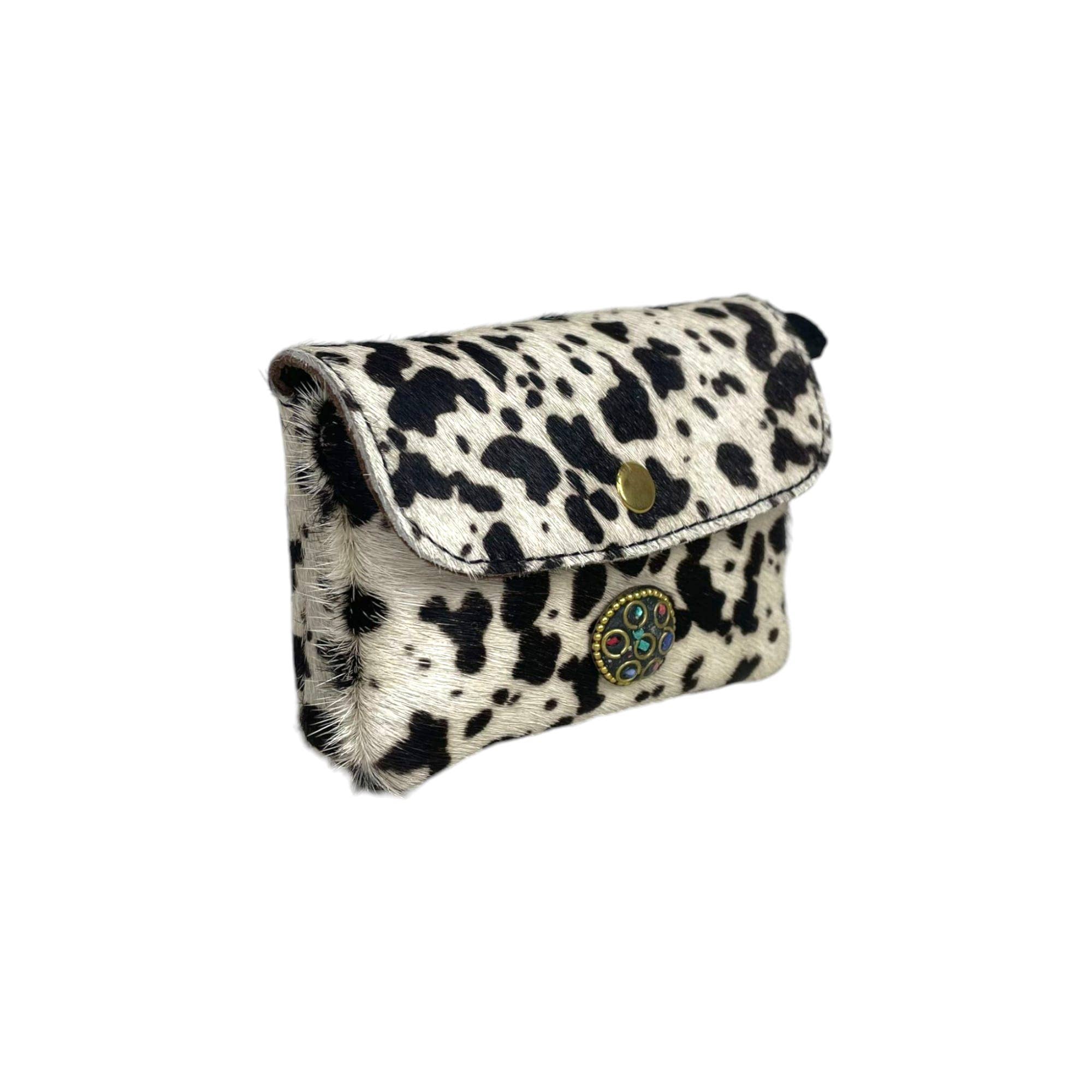 Black Handmade Leather Purse for Women with Ethnic-Exclusive Style for wholesale on Faire1