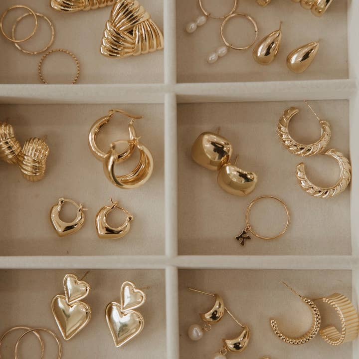 True by Kristy Jewelry - Wholesale Jewelry Set - Gold Filled Earring Assortment (20) / Best Sellers