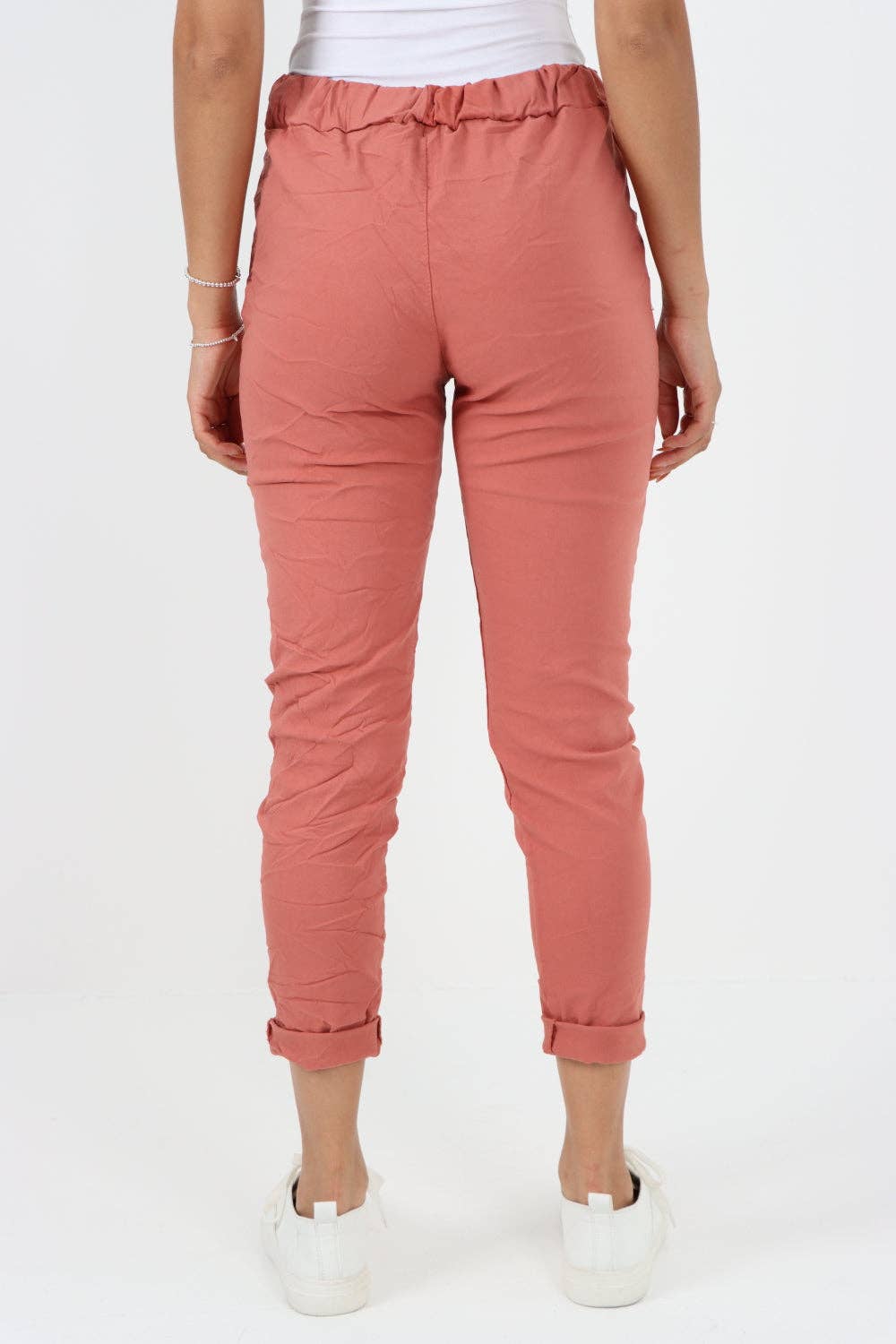 Miss Bold – Großhandel Hose – Damen – Einfarbige Zauberhose für Damen, italienisch, mehrfarbig67