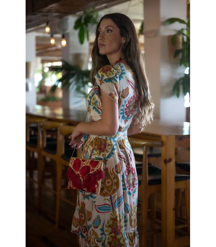  REF  CADIZ MEDIEVAL SUNSET AND MOON DRESS for wholesale on Faire2