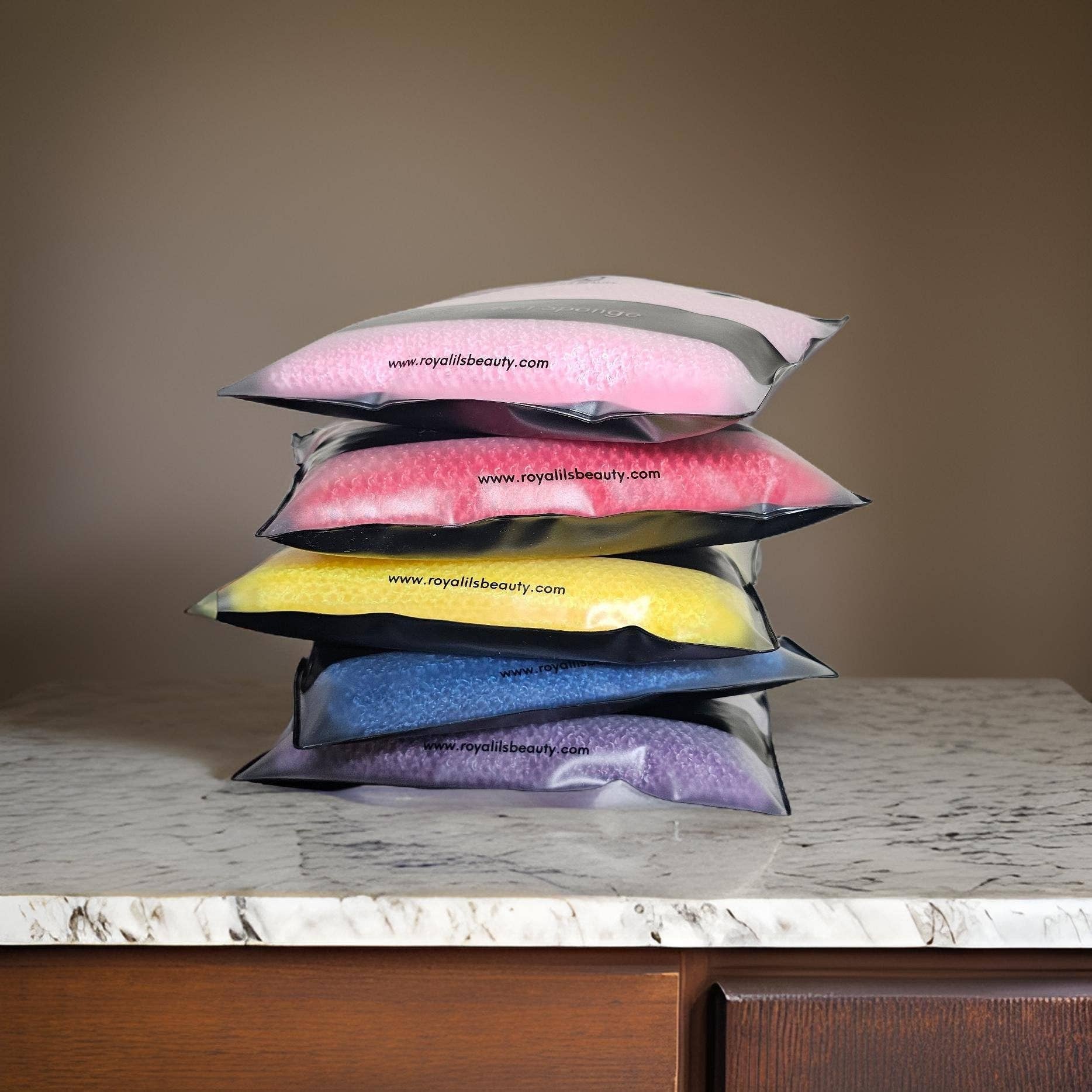 Royalilsbeauty - Wholesale Bath Pouf/Sponge - Net Sponge/Exfoliating Sponge5