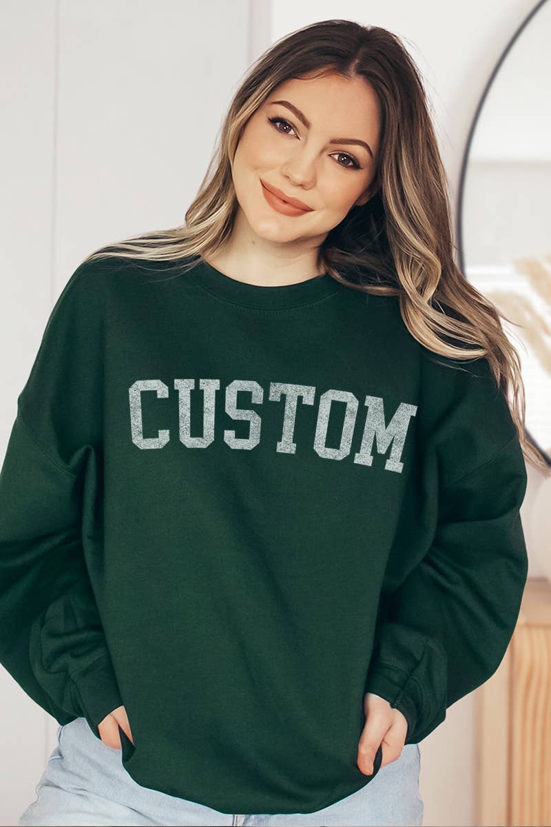 Illustrated Society - Wholesale Graphic Sweatshirt - Women's - CUSTOM STATE  VINTAGE  GRAPHIC  SWEATSHIRTS9