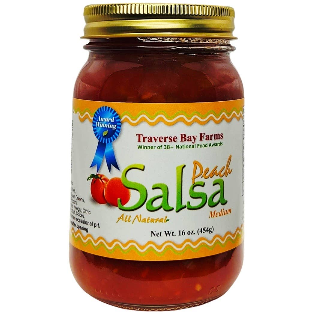 Traverse Bay Farms / Fruit Advantage - Wholesale Salsa - Peach Salsa - Medium1