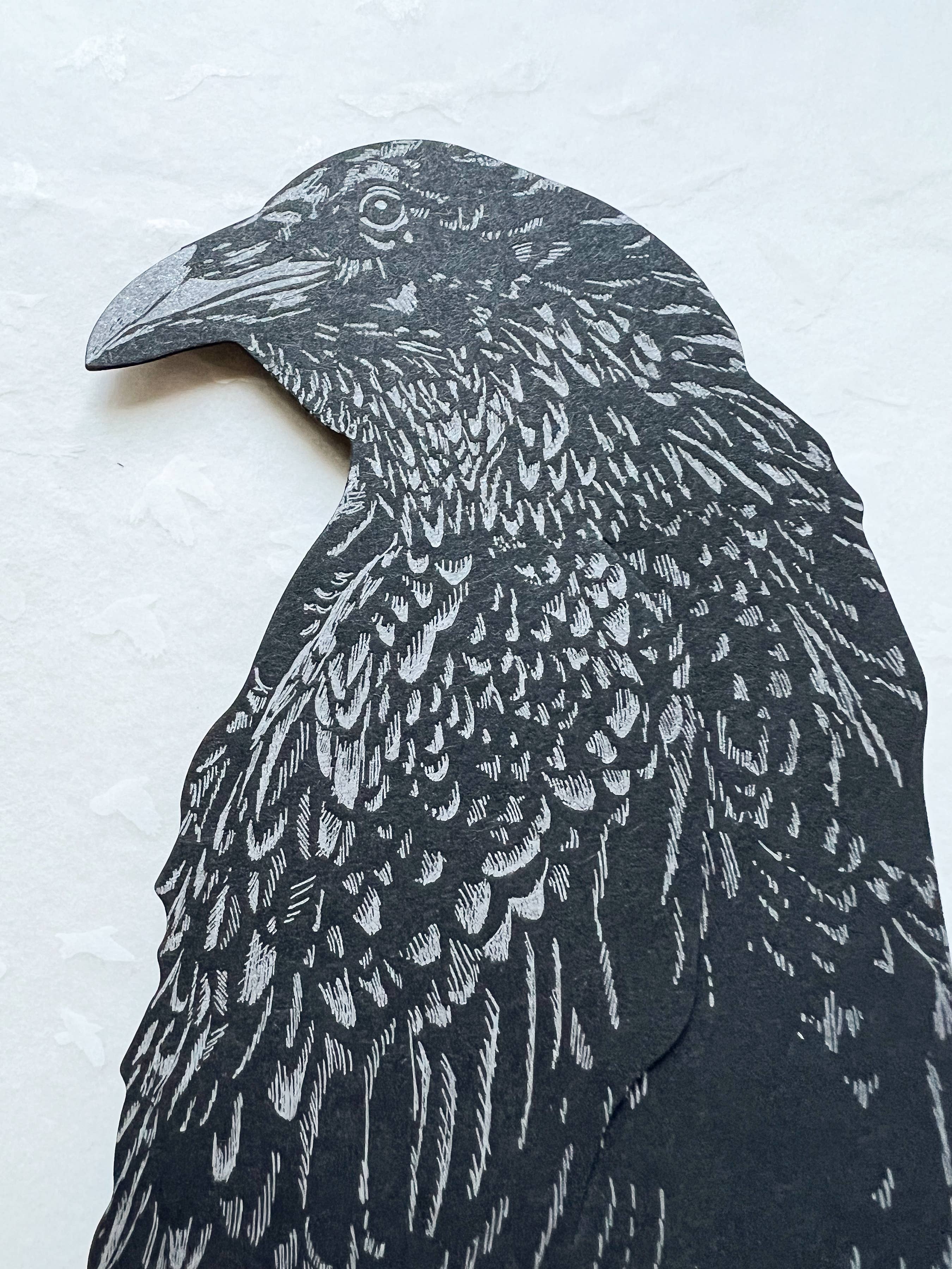 Blackbird Letterpress – Großhandel Grußkarten für den Alltag – Raven Forevermore Geschenkkarte1