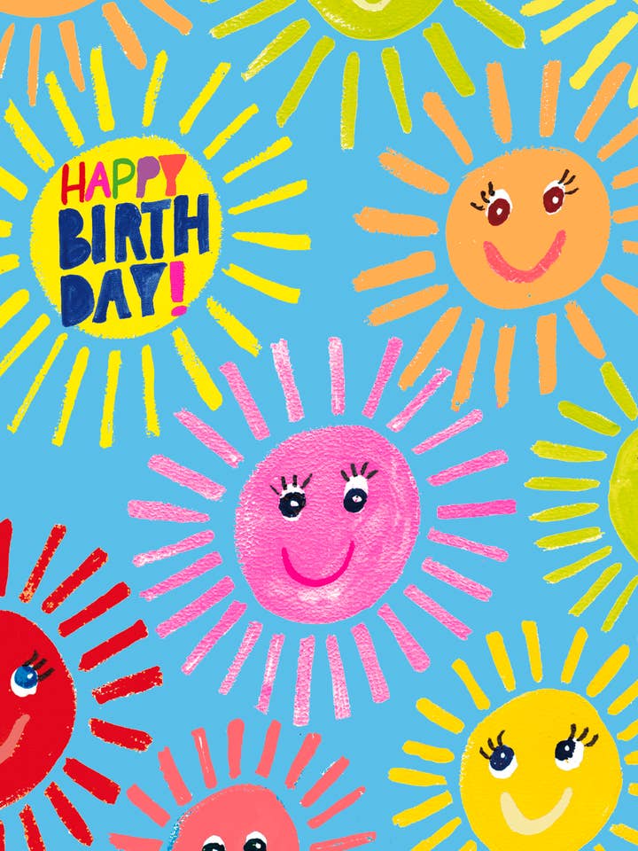 SMILEY SUNSHINES for wholesale by Paper Salad