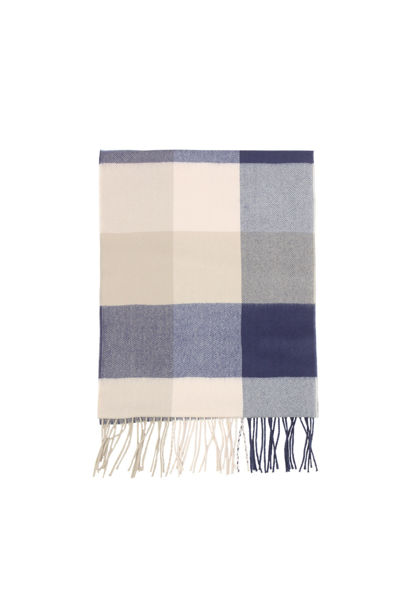 David And Young - Wholesale Scarf - Unisex - Softer than Cashmere PLAID BUFF Vegan Cashmere Touch Scarves44
