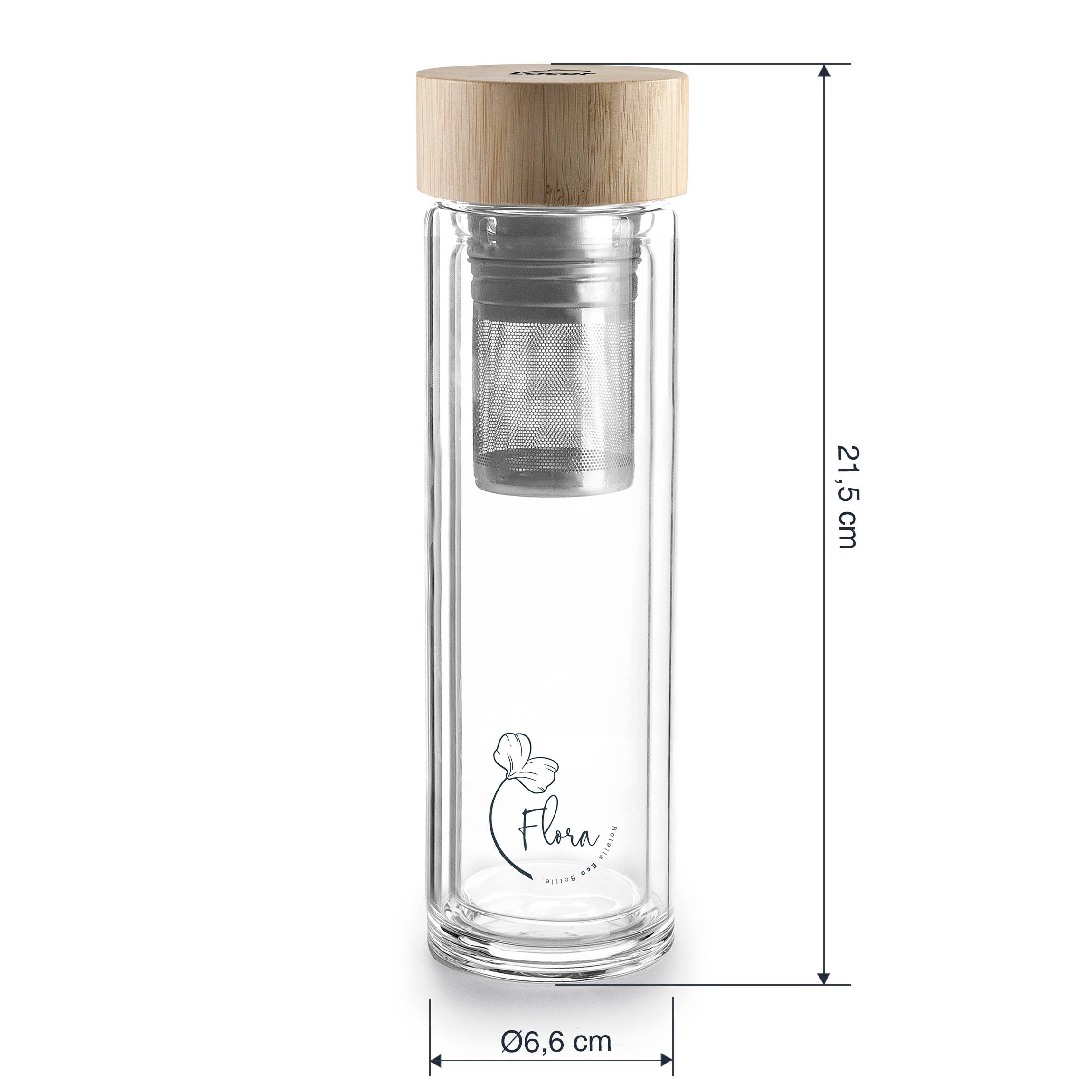 LACOR MENAJE PROFESIONAL S.L. – Großhandel Teesieb/-Infuser – Flora Infusionsflasche 350 ml3