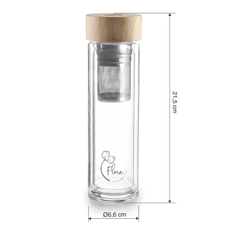 LACOR MENAJE PROFESIONAL S.L. – Großhandel Teesieb/-Infuser – Flora Infusionsflasche 350 ml3