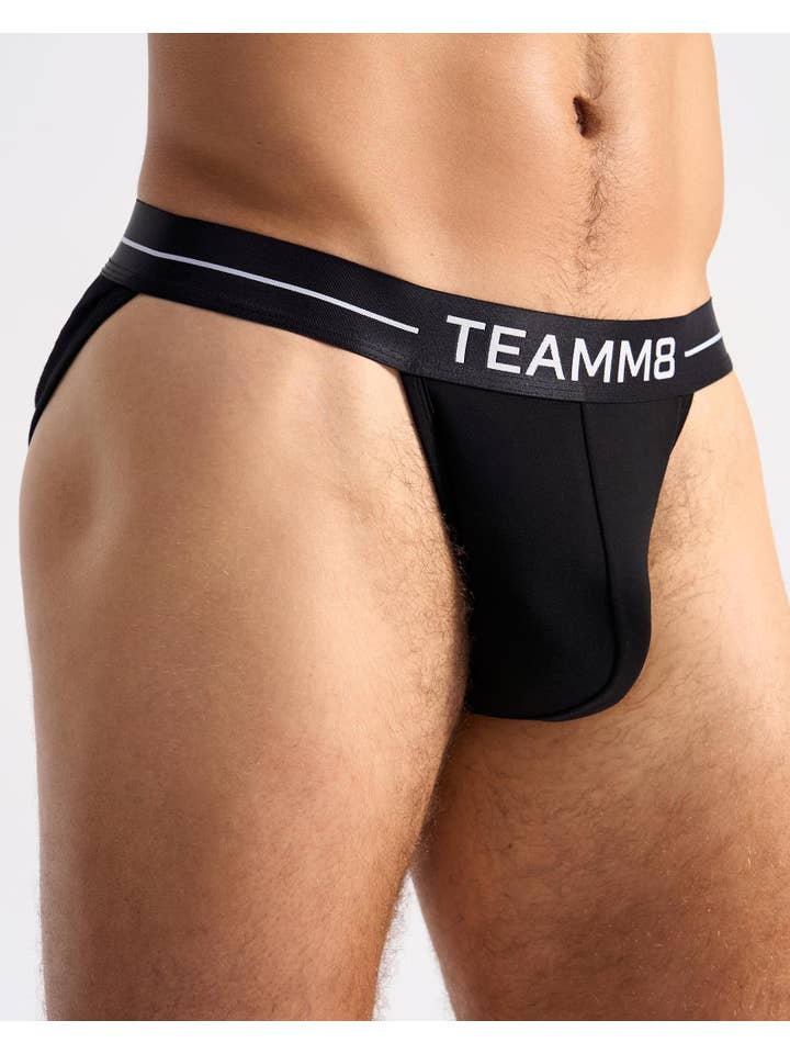 TEAMM8 - Wholesale Underwear – Men's - Icon Sports Brief | New Fit - Black3