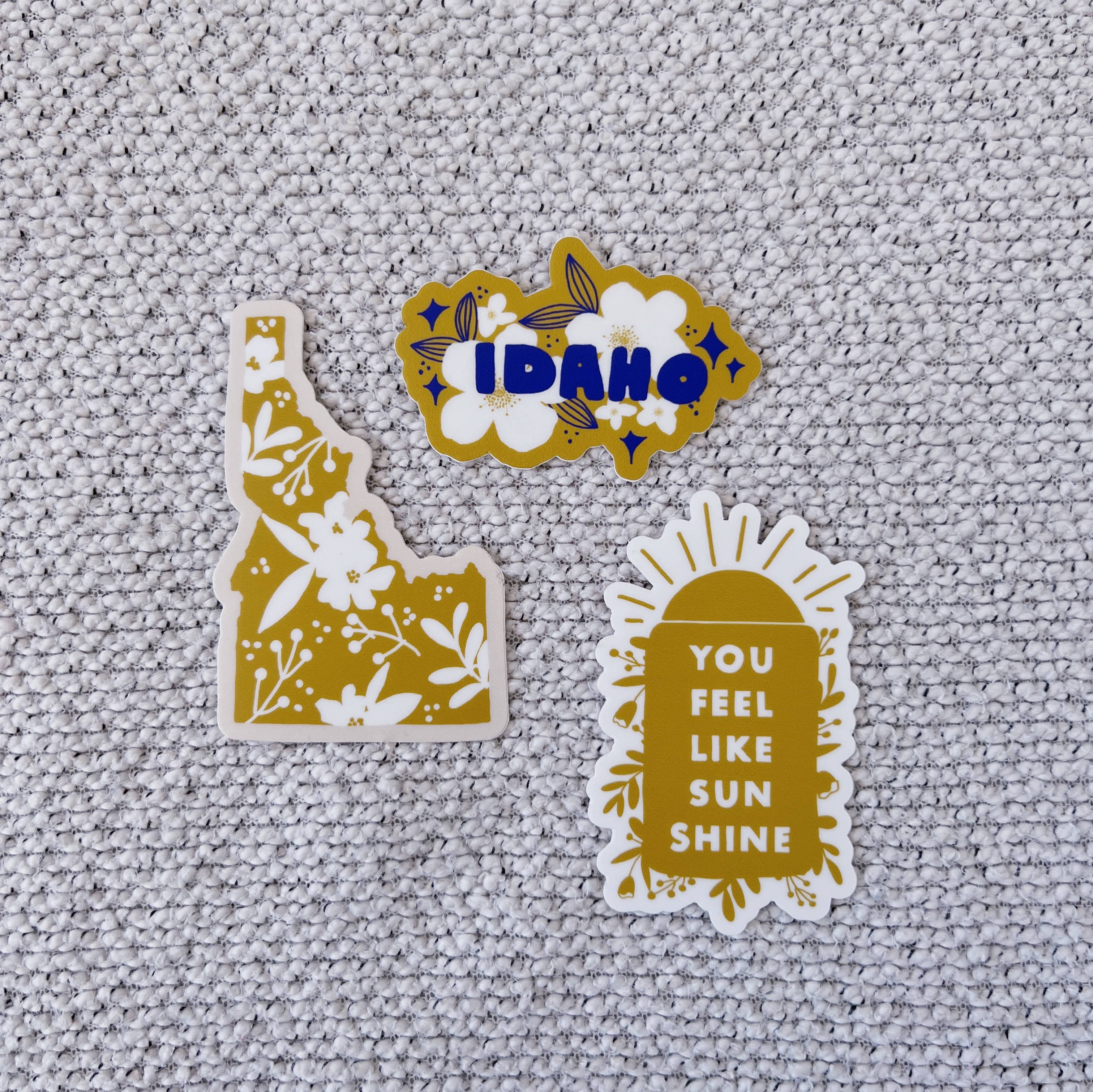 Nordic Nicole - Wholesale Sticker - Idaho Syringa State omtreksticker2