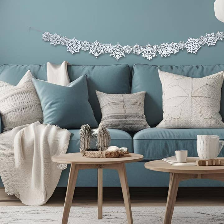 The Snowflake Garland for wholesale by The Creative Garland Company