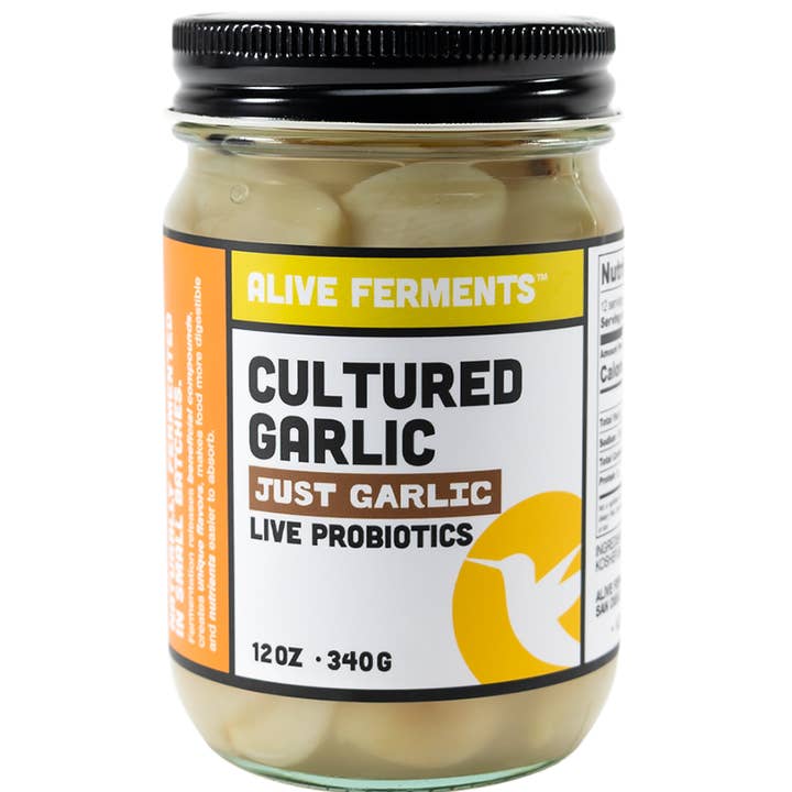 Cultured Garlic for wholesale by Alive Ferments