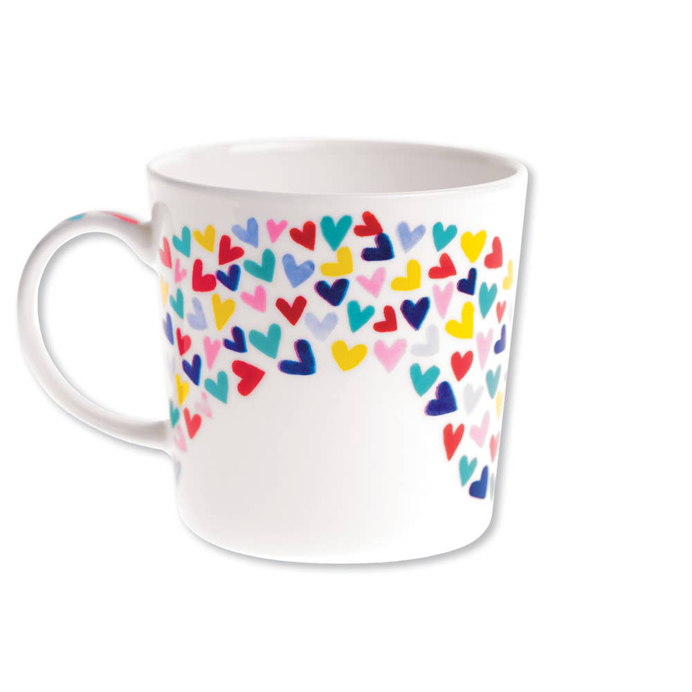 Rachel Ellen Designs – wholesale Kaffekoppar – Boxad benporslinsmugg - Du är min kopp te/hjärtan2