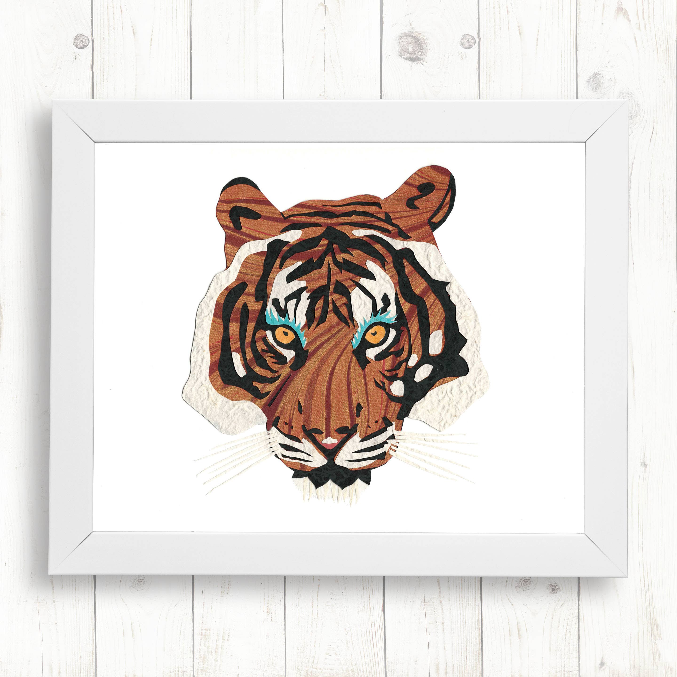 Whimsy Spot - Wholesale Art Print - Sunda Tiger Art Print0