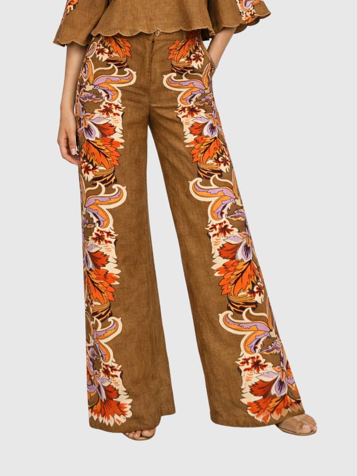 ROSSINI pants pachama olive for wholesale by An'ge