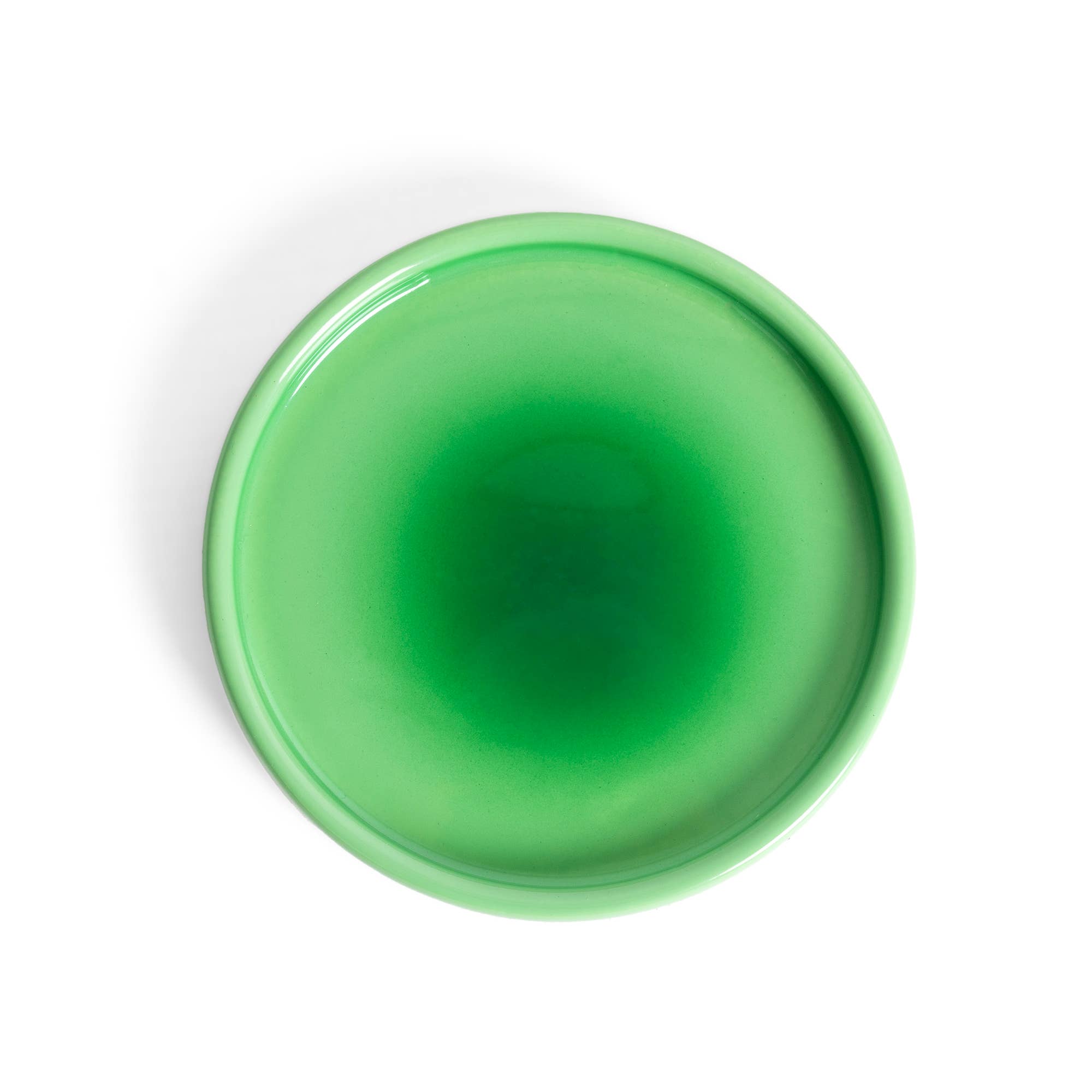 Helio Ferretti - Vente Assiettes/plats/bols de décoration - Assiette dégradée Air verte Helio Ferretti1