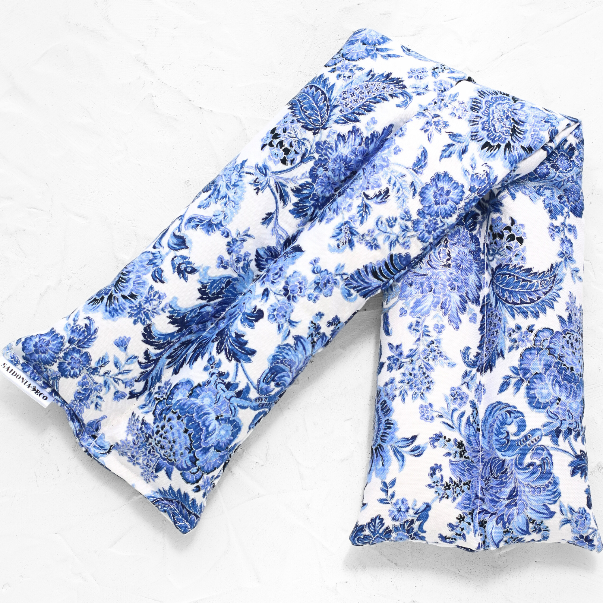 SaidoniaEco - Wholesale Hot/Cold Compress - Hot Cold Neck Wrap ⋆ Oriental Chinoiserie Blue4