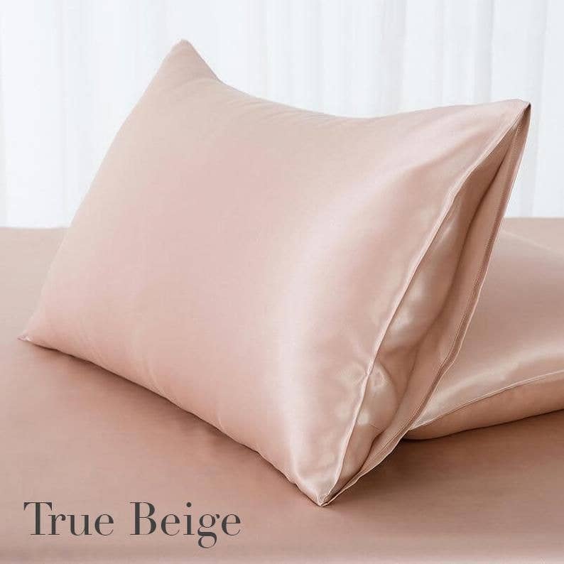 Moonberry Silk – wholesale Bedding pillowcase/sham – 22 Momme Pure Mulberry Silk 2-in-1 Fitted/Flat Sheet and 2 Silk Pillowcases Set11