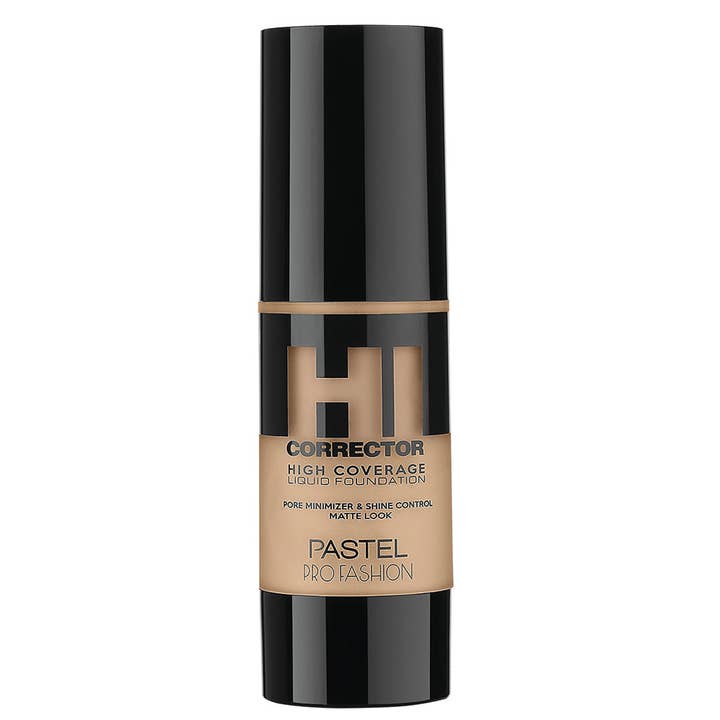 Pastel Profashion Hi Corrector High Coverage Liquid Foundation 406 for wholesale by Pastel Cosmetics UK