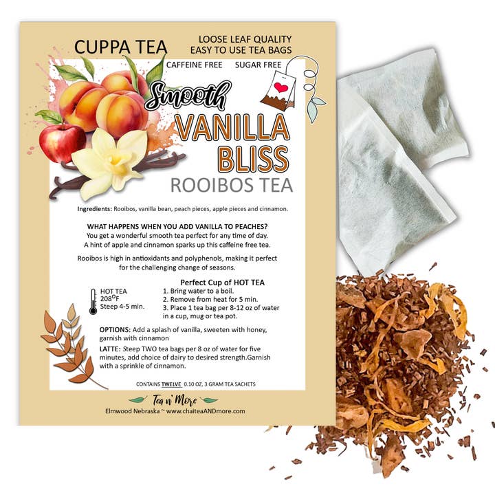 Smooth Vanilla Bliss - CUPPA for wholesale by Tea n' More