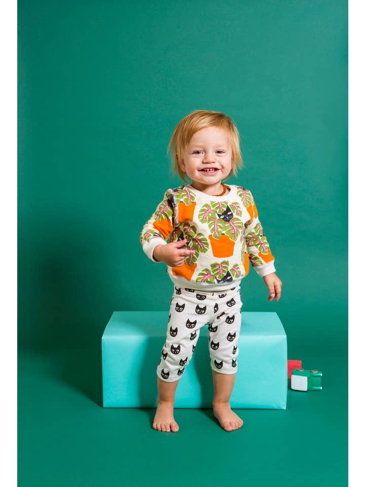 Baby Cats of California - Wholesale Sweatshirt - Kids - Kids Cat in Pot Sweatshirt2