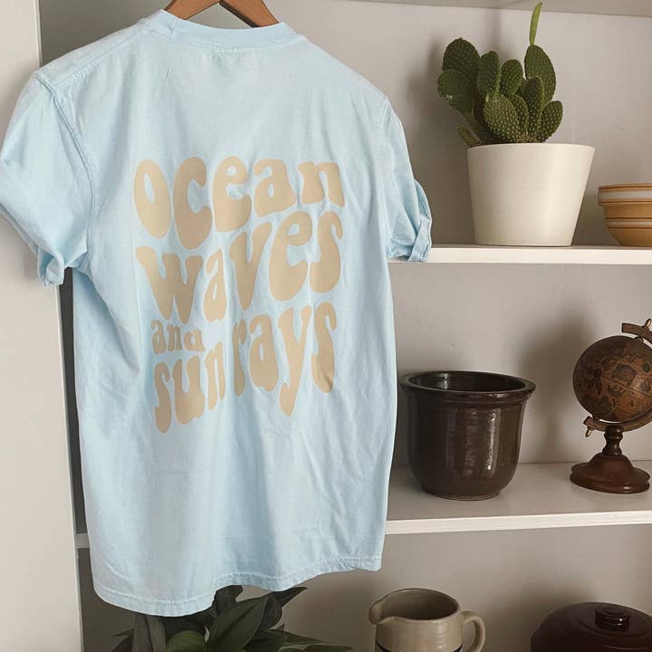 Ocean Waves & Sun Rays for wholesale by Jordanna Adams