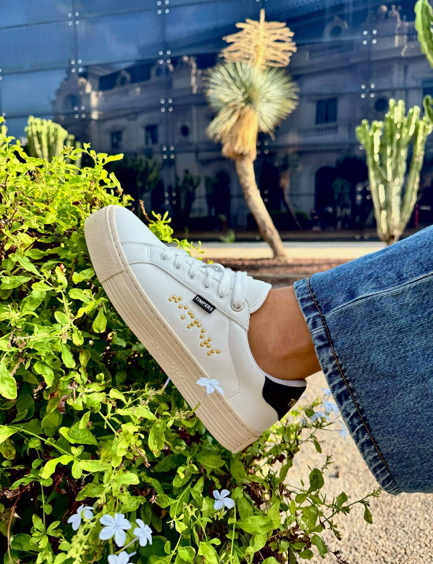 Timpers - Wholesale Lifestyle Sneakers - Unisex - White Vegan Sneakers Design by People with Disabilities5