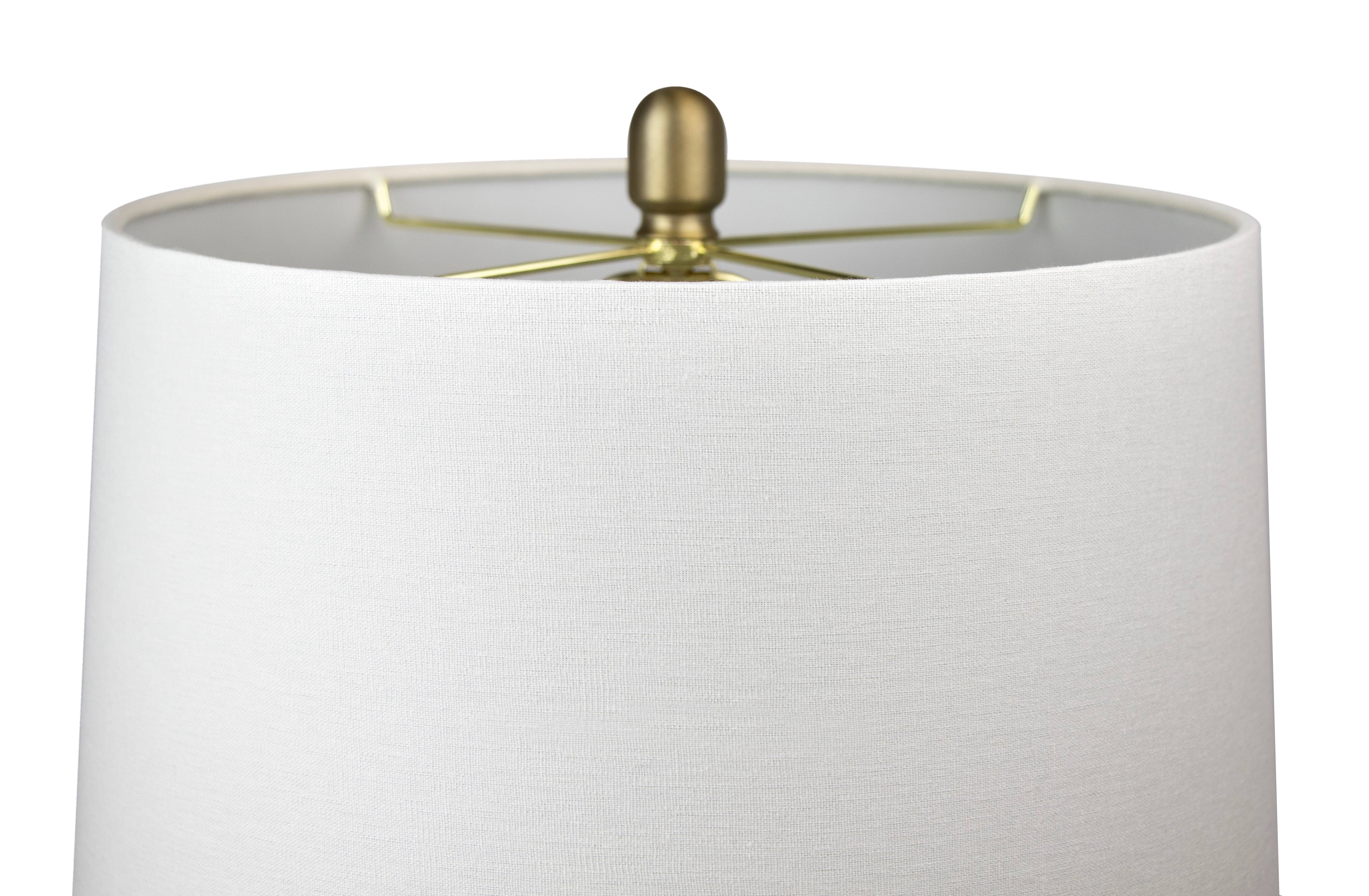 LumiSource and Grandview Gallery - Wholesale Accent/Desk Lamp - 29" Pebble Metal Table Lamps Teardrop Linen Shades (2PK)8