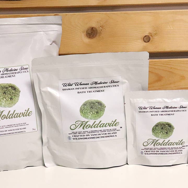 Wild Woman Medicine Show - Wholesale Bath Salts - Moldavite