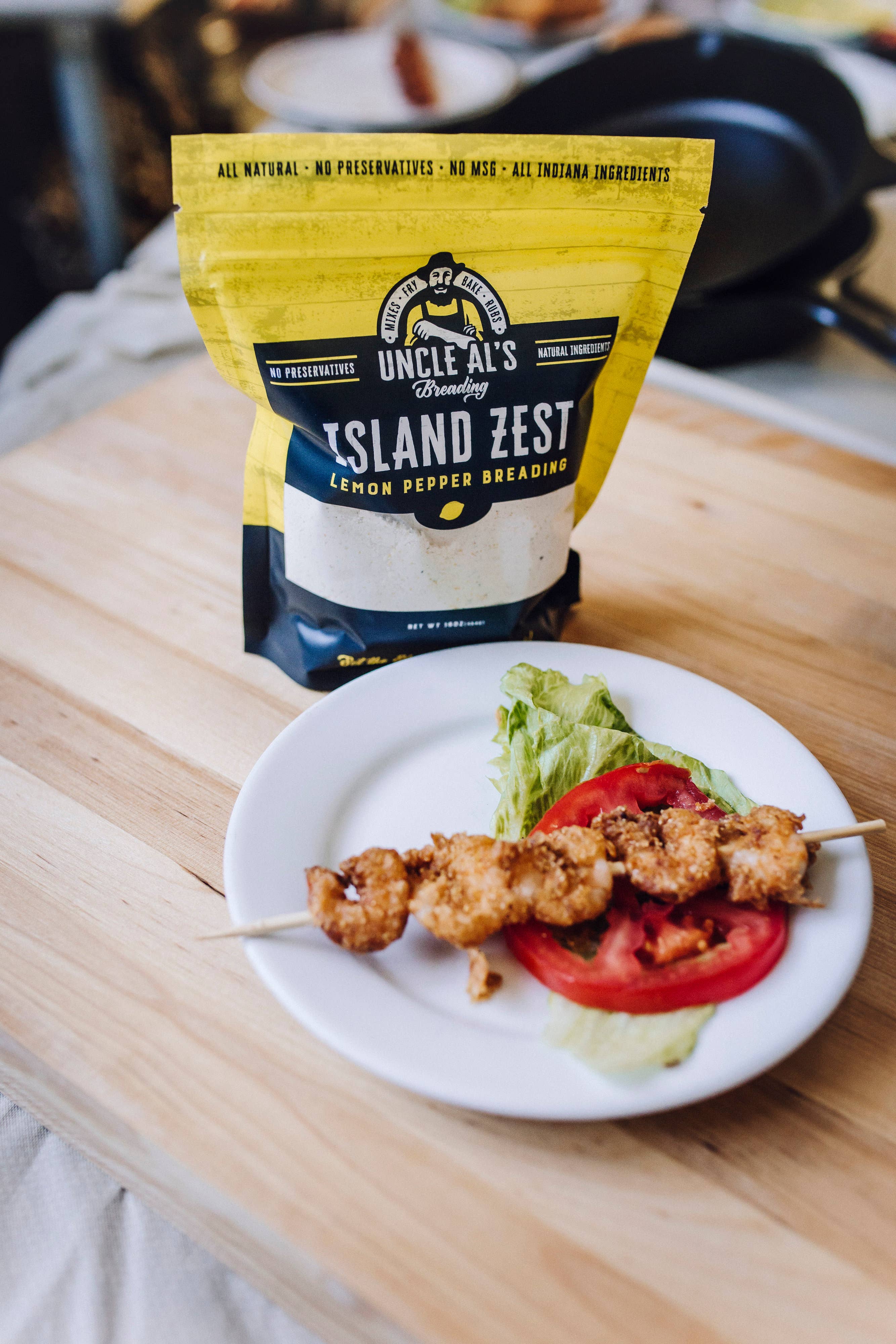 UNCLE ALS BREADING – Großhandel Brotbackmischungen – Island Zest Zitronenpfeffer-Panade3