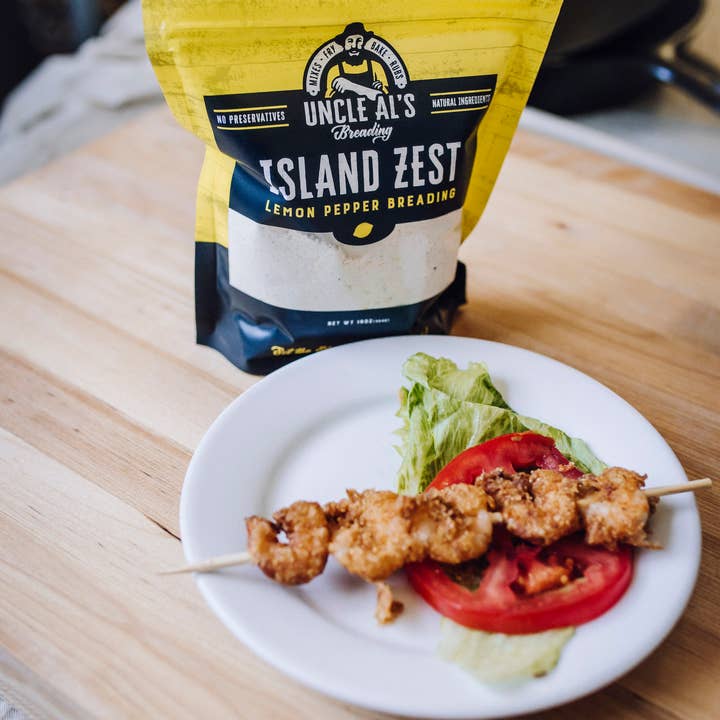 UNCLE ALS BREADING – Großhandel Brotbackmischungen – Island Zest Zitronenpfeffer-Panade3