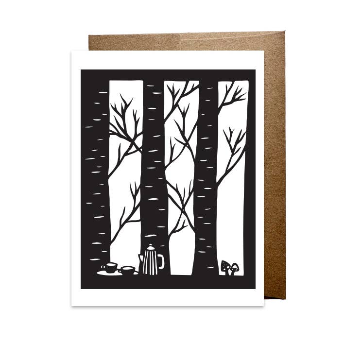 "Forest Fika" Card for wholesale by Anna Brones