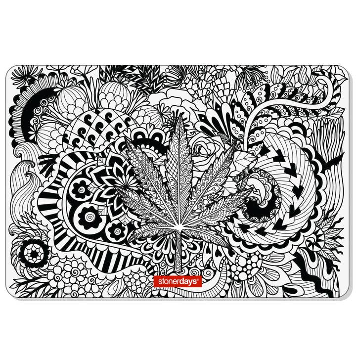Trippy Dreams Large Creativity Mat Set for wholesale by StonerDays Apparel