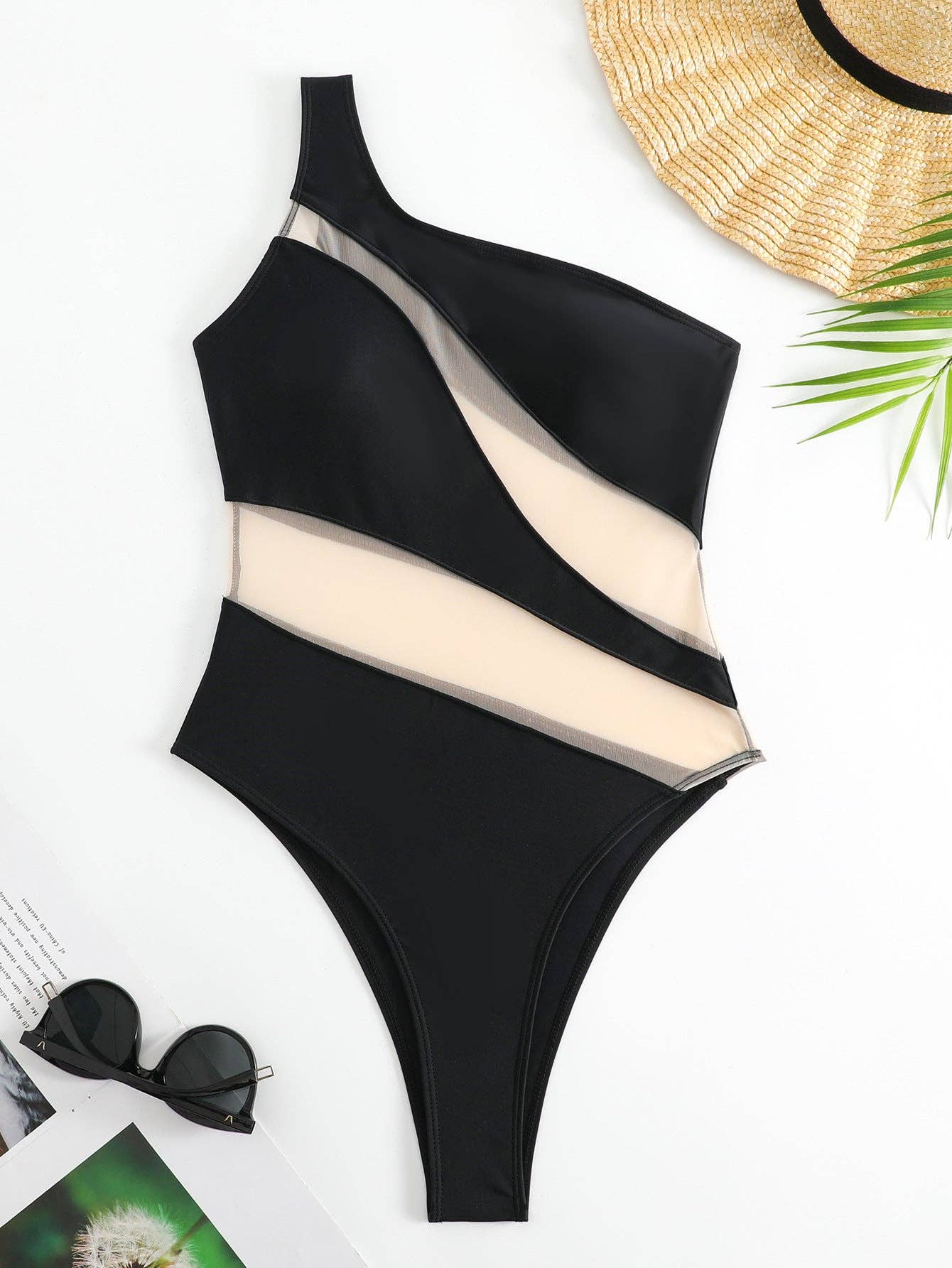Black Janika One-Piece Swimsuit for wholesale on Faire1