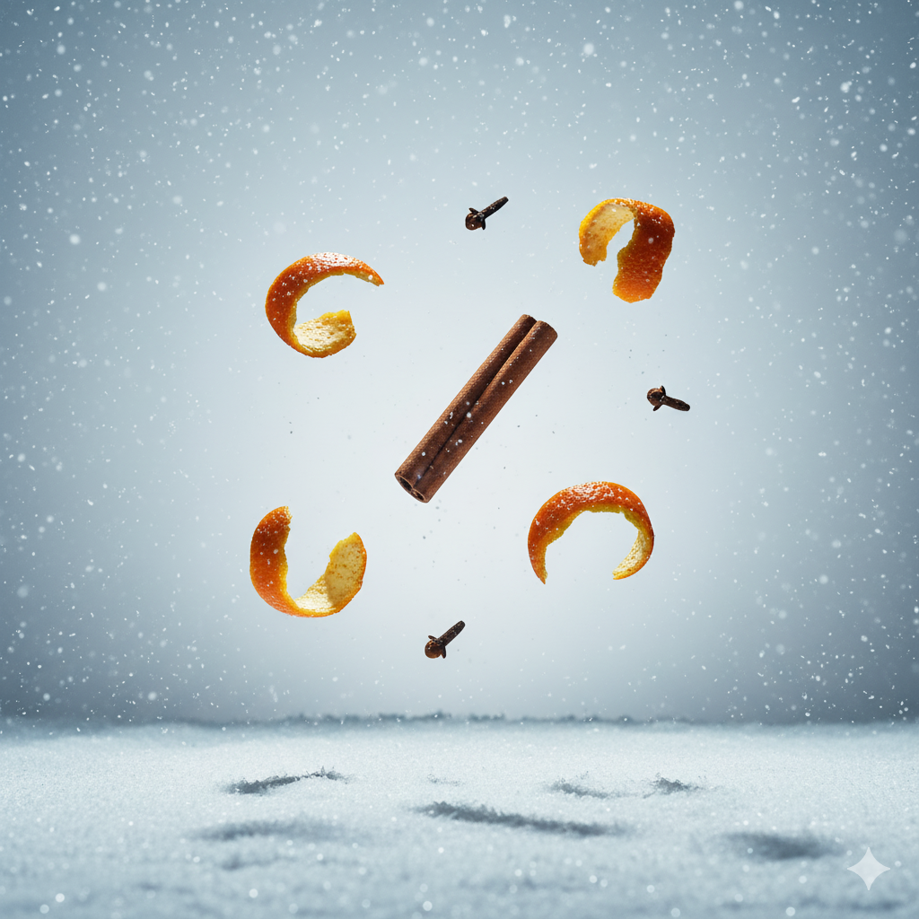 soan - Wholesale Jar/Filled Candle - Soy Candle – Peppermint, Clove & Citrus (Blanket of Snow)5