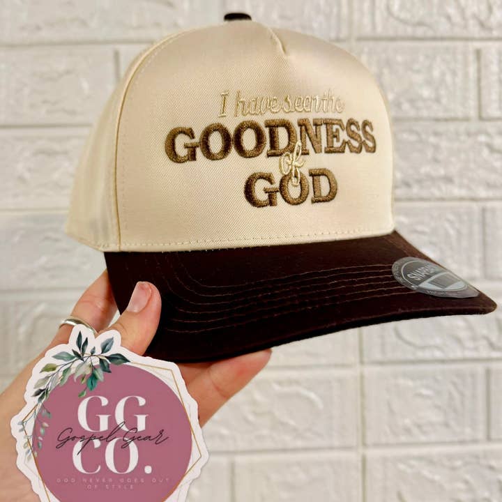 Gospel Gear Co - Wholesale Baseball Cap - Unisex - The Goodness Of God Embroidered Hat1