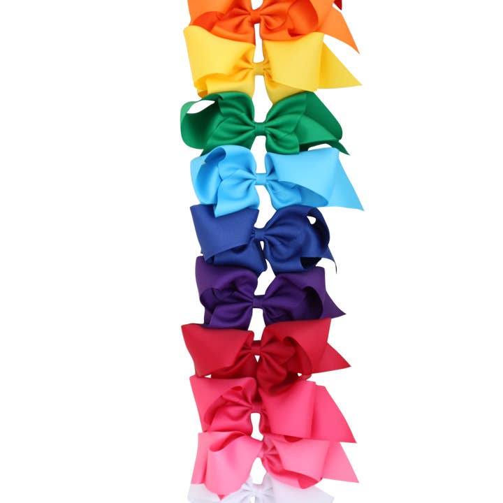 Set di fiocchi giganti in gros grain per la vendita all'ingrosso da parte di Bows Arts