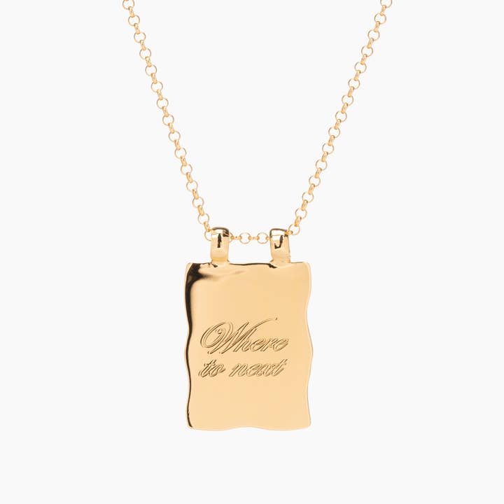 Message necklace for wholesale by Homen