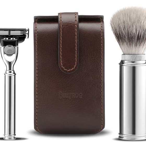 Travel Shaving Set for wholesale by WOMO