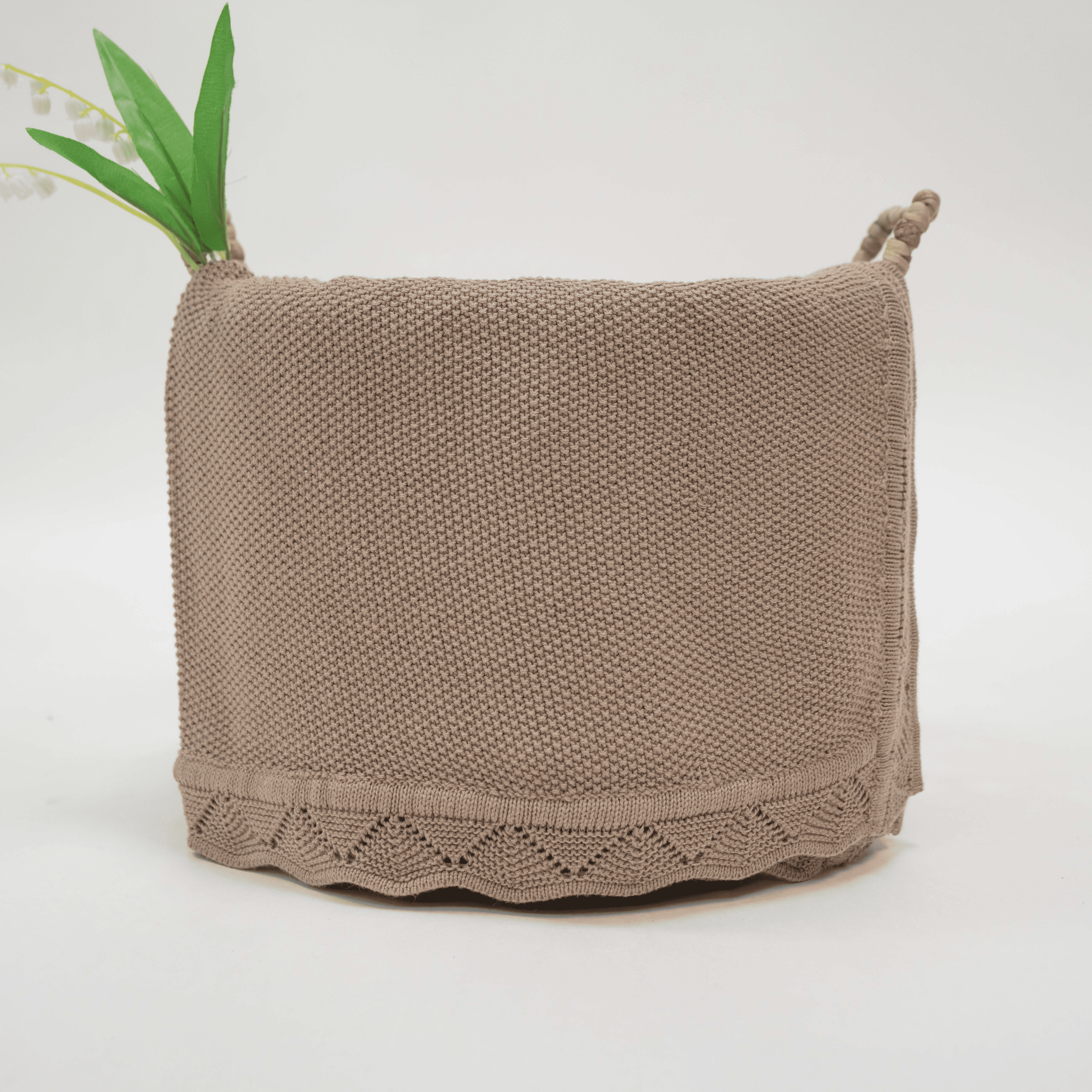 SwaddleAn - Wholesale Milestone Blanket - Kids & Baby - Heirloom Lacing Baby Blanket - 100% Cotton4