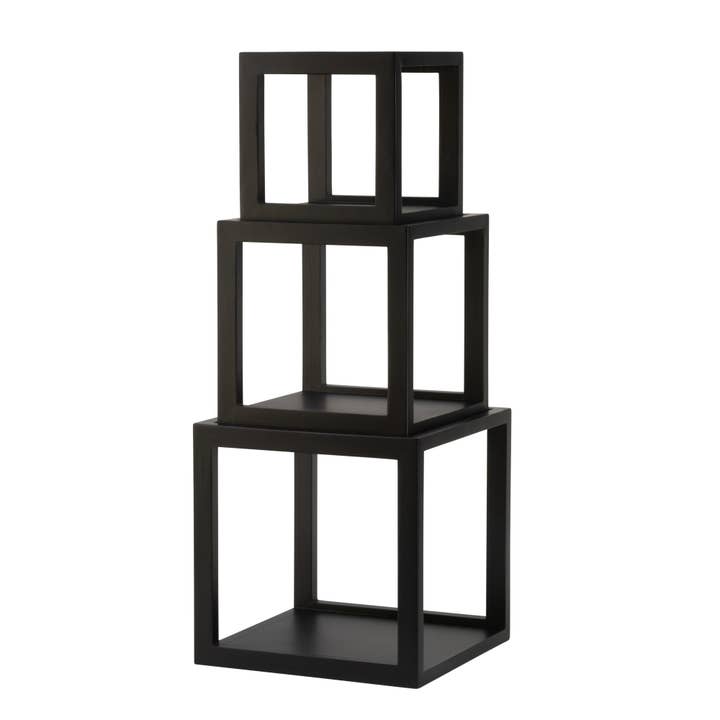 Tripar International - Wholesale Retailer Display Stand/Case - Wood Cube Risers in Set of 3 or Set of 6